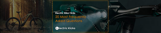 Most Frequently Asked Questions About E-Bikes