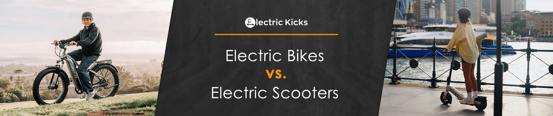 Electric Bikes or Electric Scooters: What's Right for You?