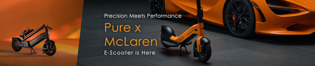 Precision Meets Performance: Pure x McLaren Electric Scooter is Here