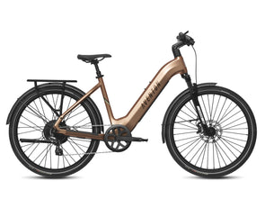 Aventon Level.3 Step-Through Electric Bike Sandstone Side