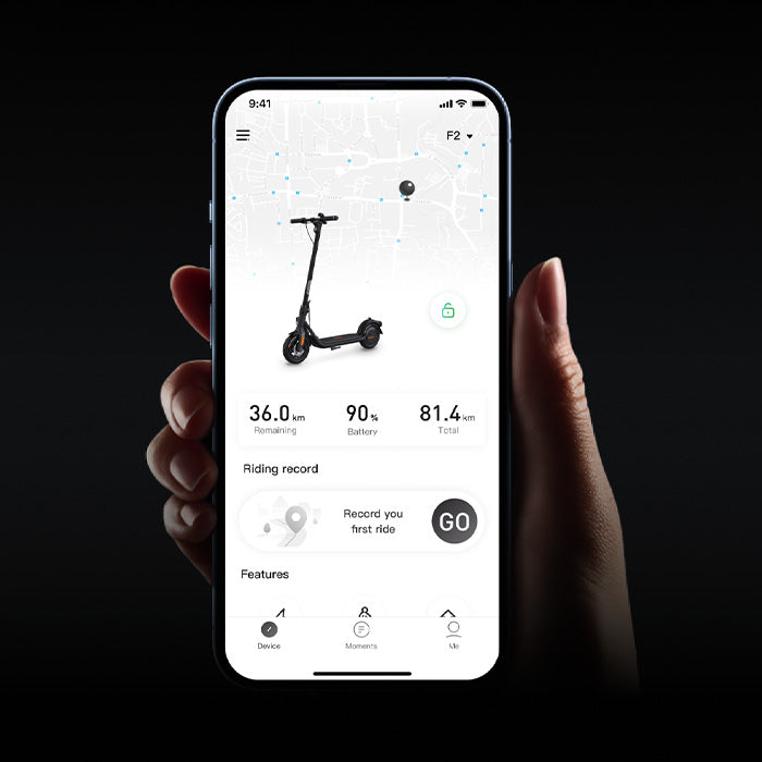 Segway Ninebot F2 Pro feature app