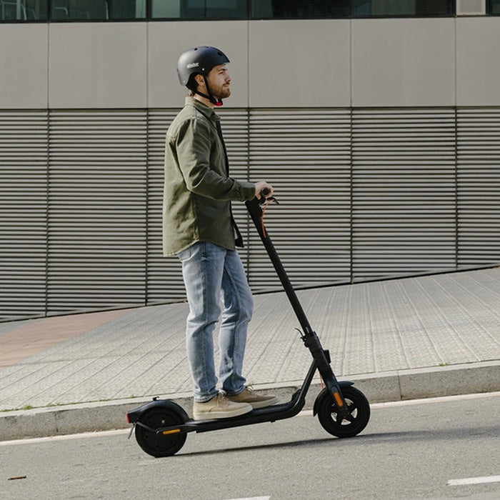 Segway Ninebot F2 Pro lifestyle guy inclined