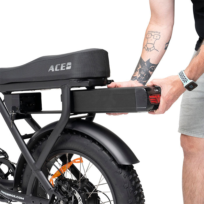 ampd brothers ace-x ebike feature removable battery