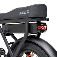 ampd brothers ace-x ebike seat and battery