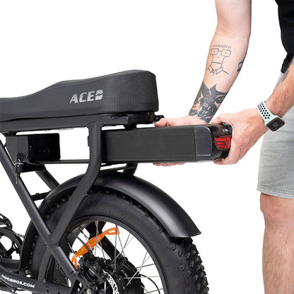 ampd brothers ace-x plus+ ebike feature removable battery