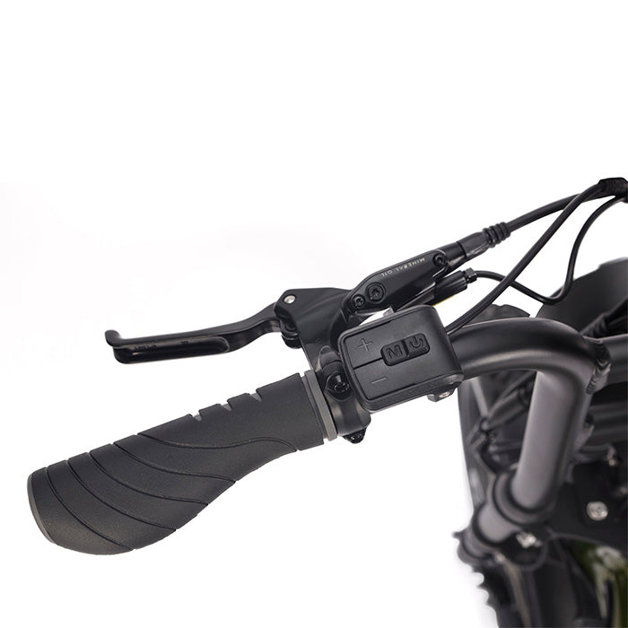 ampd brothers ace-x pro dual suspension ebike handlebar left