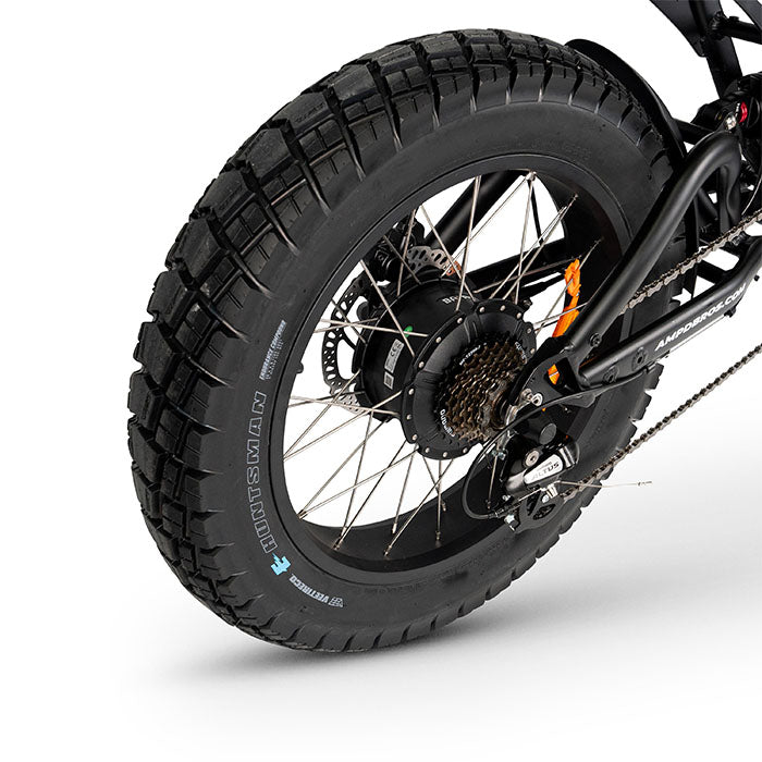 ampd brothers ace-x pro dual suspension ebike rear tyre