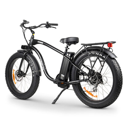 ampd brothers chubbie 2 electric beach cruiser bike side back