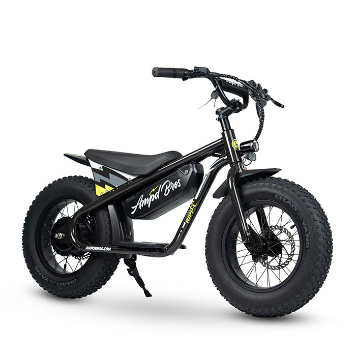 ampd brothers lil rippa 16 kids ebike side front