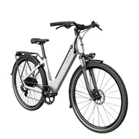 fiido c11 electric bike white side front