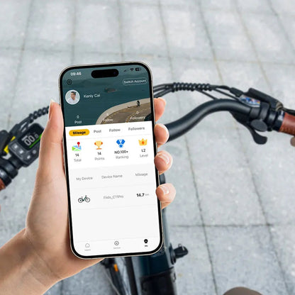 fiido c11 pro electric bike feature data sync