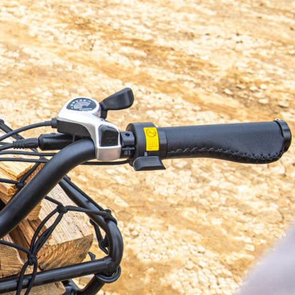 fiido t2 longtail cargo ebike feature leather grips