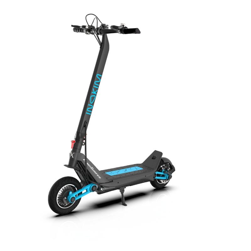 inokim ox 2023 electric scooter blue front side left
