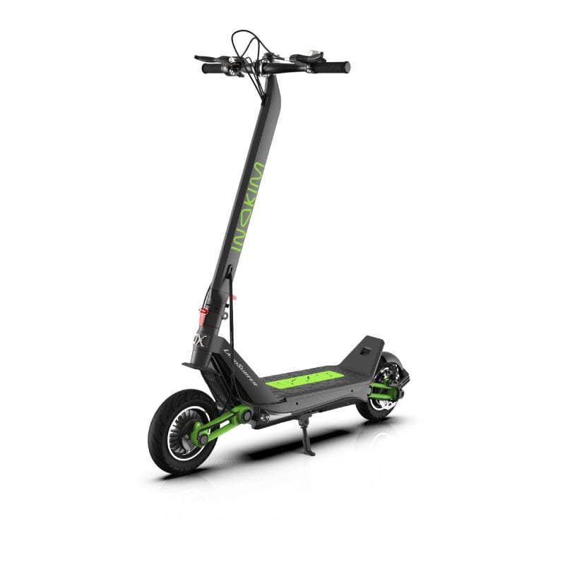 inokim ox 2023 electric scooter green front left