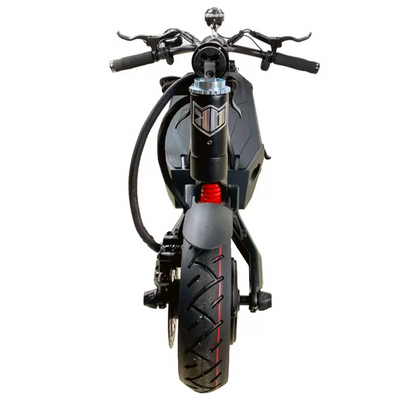 kaabo mantis 10 plus v2 black electric scooter folded front