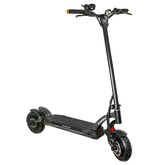 kaabo mantis 10 plus v2 black electric scooter front side right