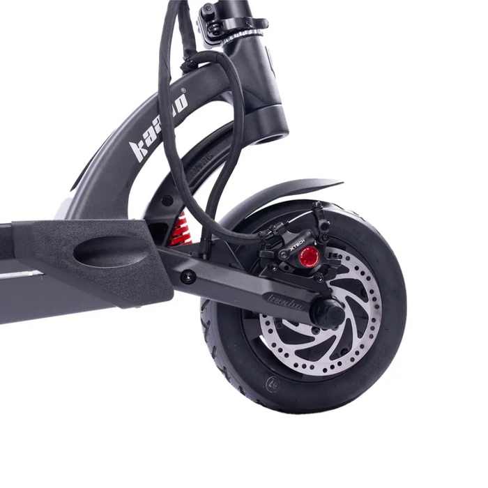 kaabo mantis 10 plus v2 black electric scooter front tyre