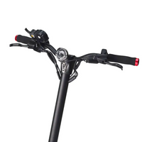 kaabo mantis 10 plus v2 black electric scooter front handlebar