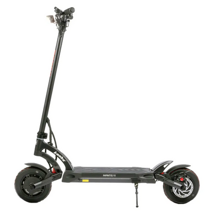 kaabo mantis 10 plus v2 black electric scooter side