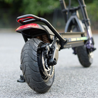 kaabo wolf warrior x plus black feature rear tyre