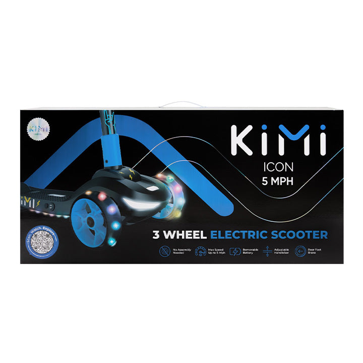 kimi electric scooter blue box front