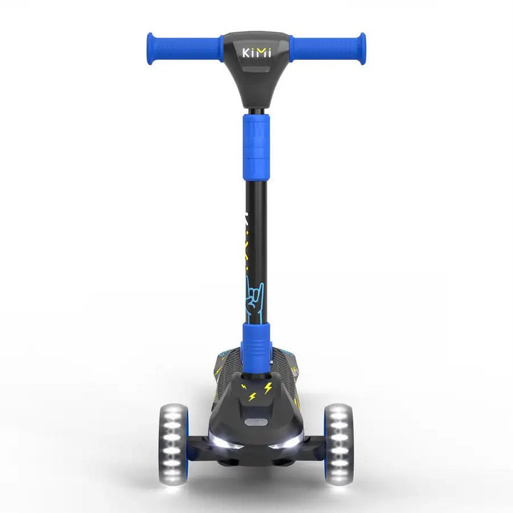 kimi electric scooter blue front