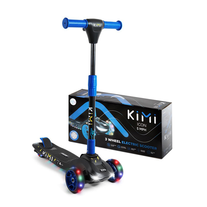 kimi electric scooter blue with box