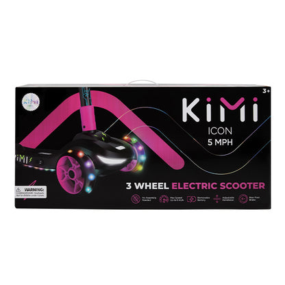 kimi electric scooter pink box