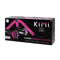 kimi electric scooter pink box