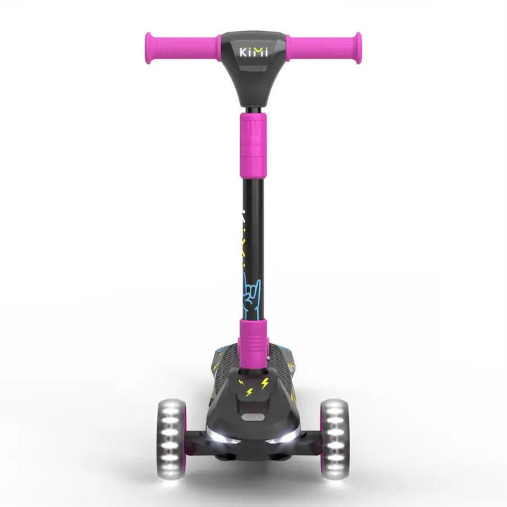 kimi electric scooter pink front