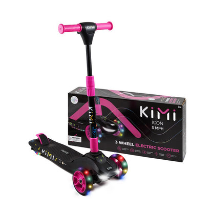 kimi electric scooter pink with box