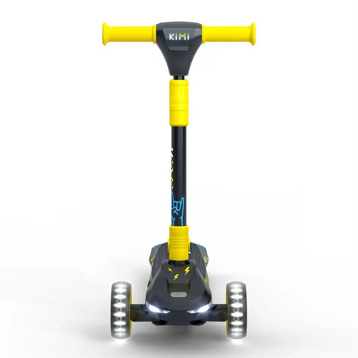 kimi electric scooter yellow front