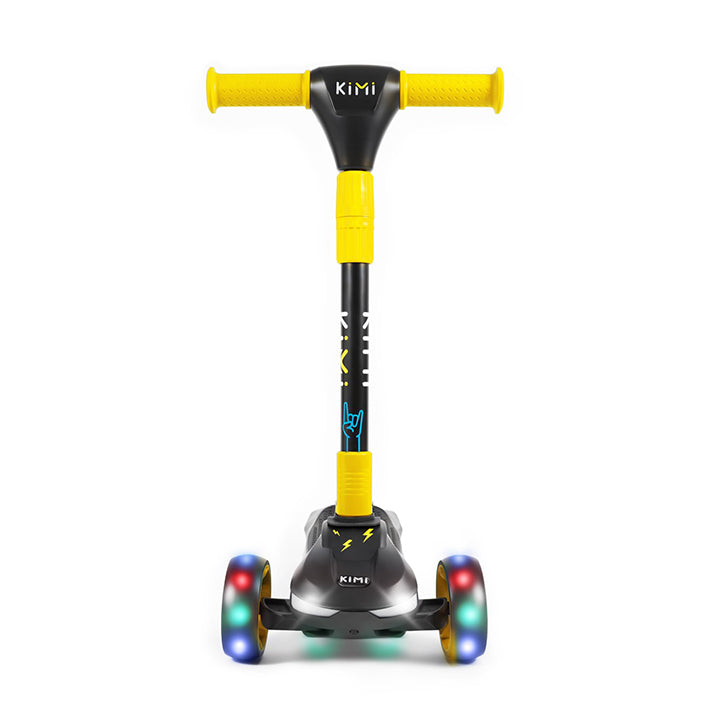 kimi electric scooter yellow front