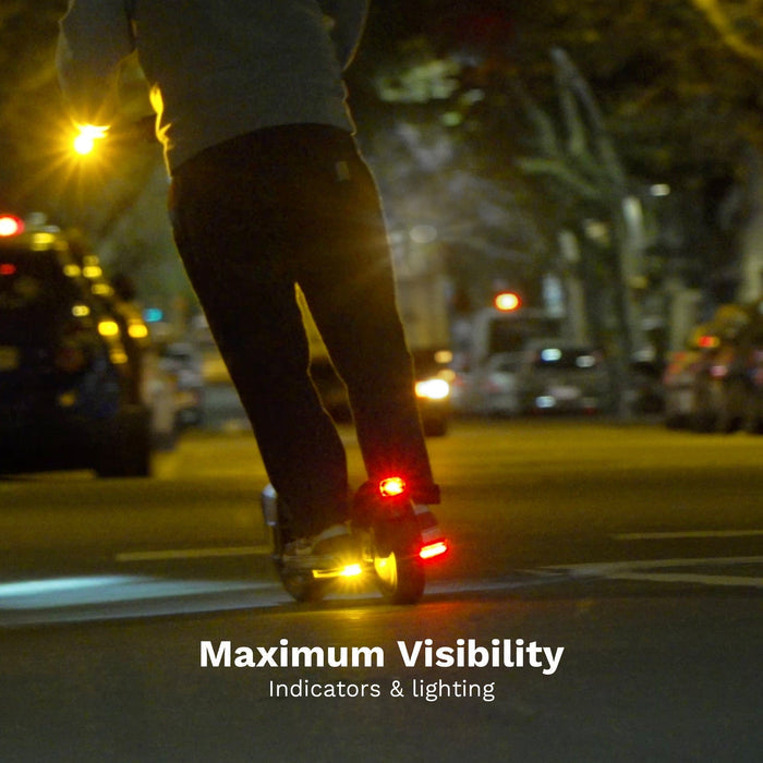 pure advance flex electric scooter feature visibility