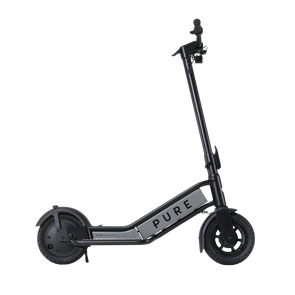 pure escape+ electric scooter black side