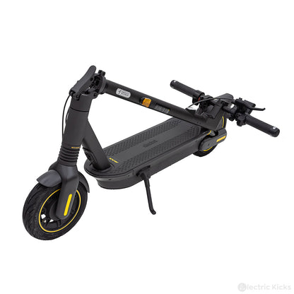 segway max g2 electric scooter fold slant