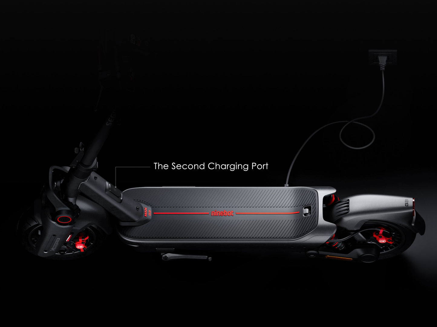 segway ninebot max g3 electric scooter feature dual charging