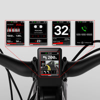 segway xafari trekking ebike feature integrated multi-function display