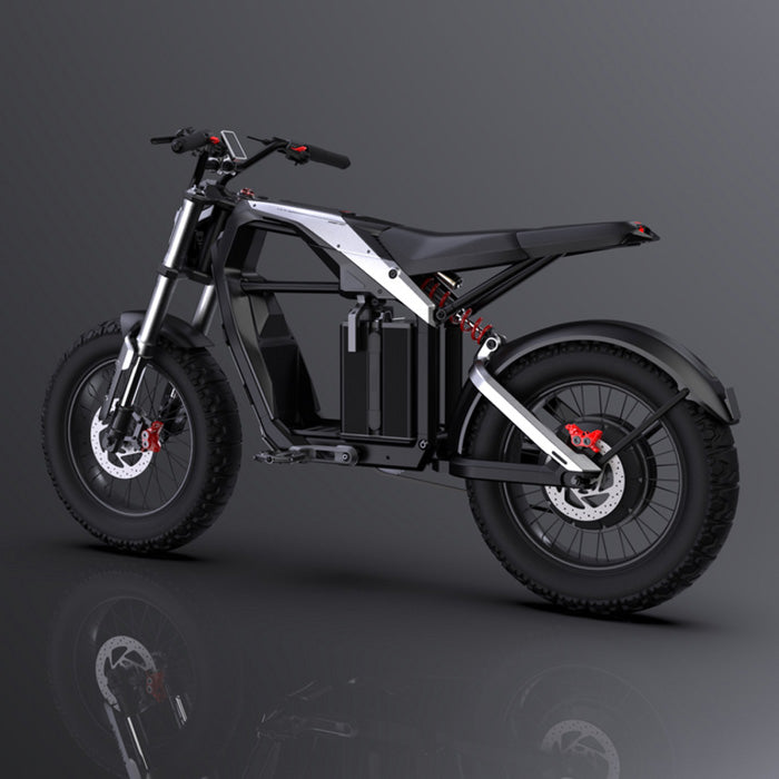 segway xyber off-road ebike diagonal left