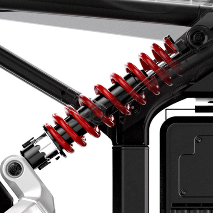 segway xyber off-road ebike feature suspension