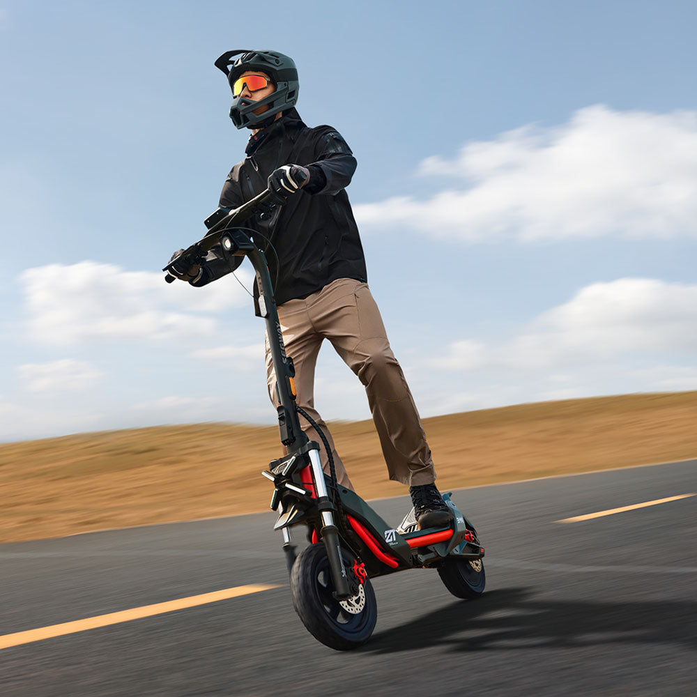 segway zt3 pro electric scooter lifestyle riding