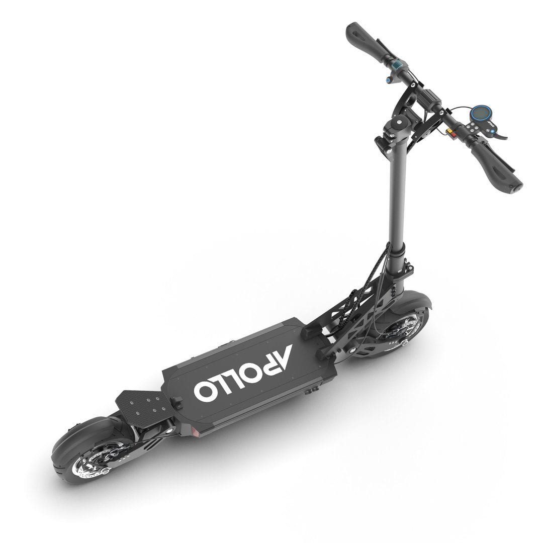 apollo ghost electric scooter down view