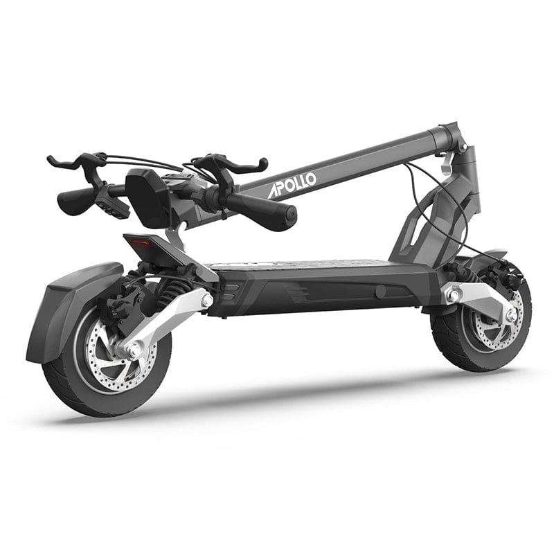 apollo phantom v2 electric scooter folded