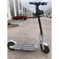 electric scooter handlebar for kids attached