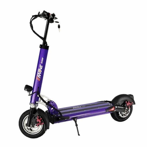 emove cruiser electric scooter purple