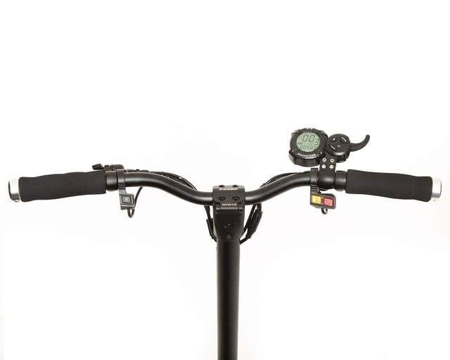 kaabo mantis elite electric scooter handlebar dashboard
