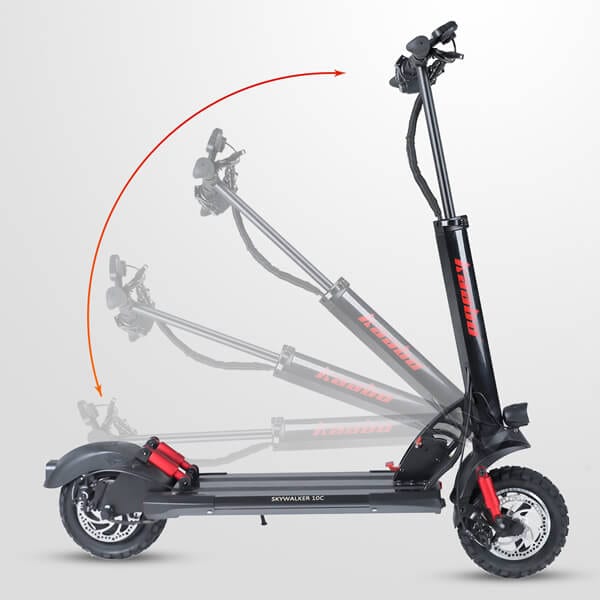 kaabo skywalker 10c foldable electric scooter