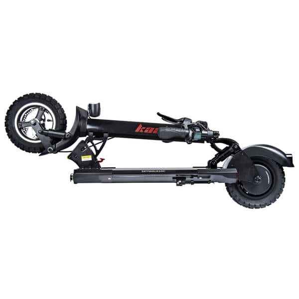 kaabo skywalker 10c electric scooter folded