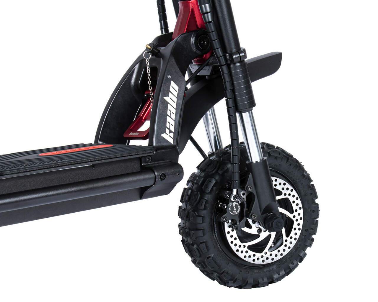 kaabo wolf king electric scooter front wheel