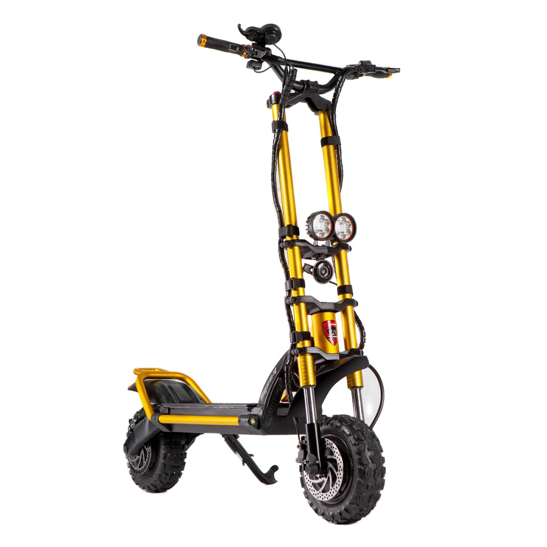 kaabo wolf king electric scooter gold